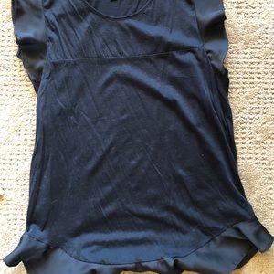 J.Crew ruffled sleeve top